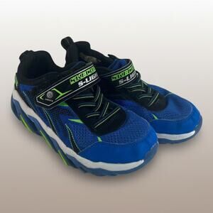 Skechers Kids S Lights Mega Surge 2.0 Sneakers Blue Green US 1.5